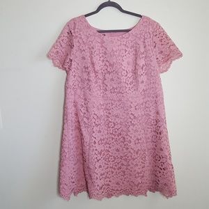 NWOT Talbot's Pink lace dress